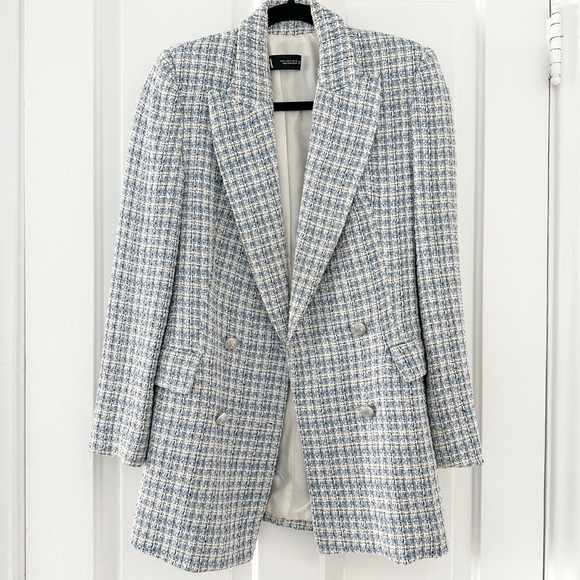 Zara Double Breasted Blazer (S) - Picture 3 of 7